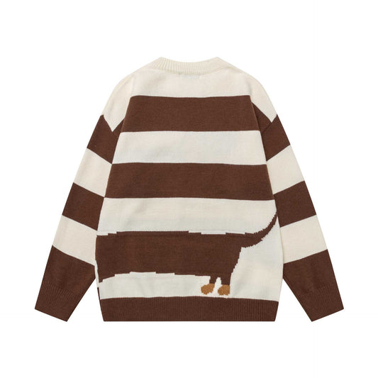 Cozy Sausage Dog Knit Sweater