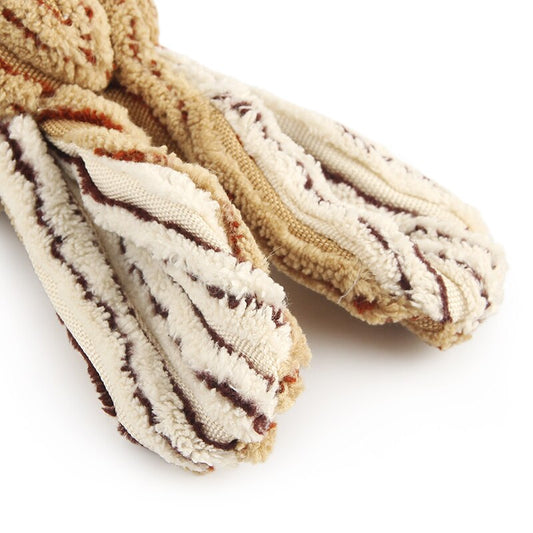 Squeaky Corduroy Puppy Toy
