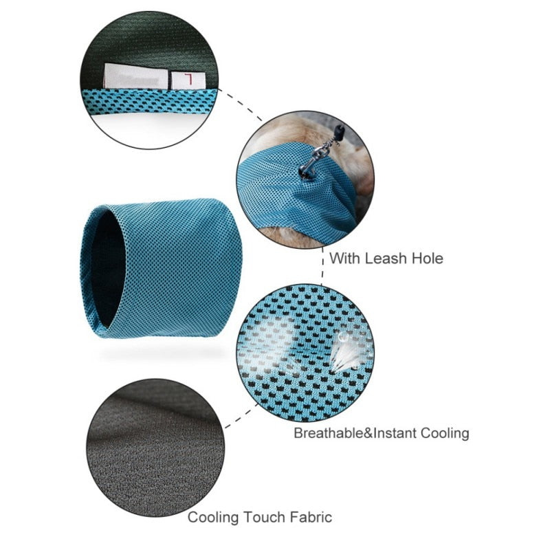 Cooling Comfort Dog Bandana