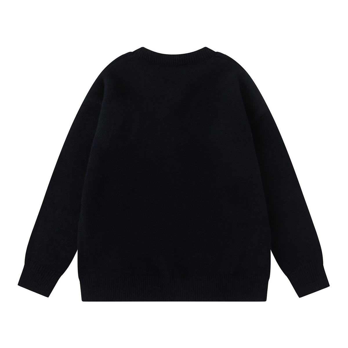 Plush Dog Graphic Long-Sleeve Sweatshirt