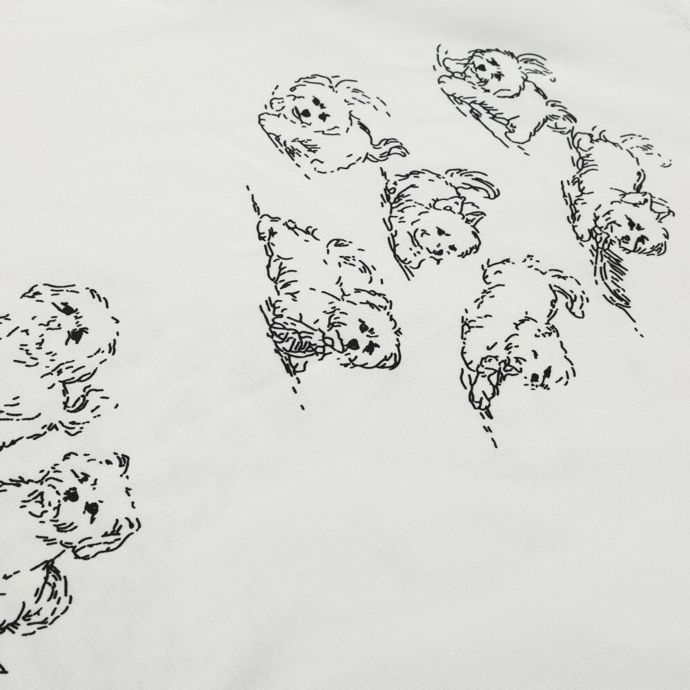 Hand-Drawn Illustration Paw Print Casual Tee