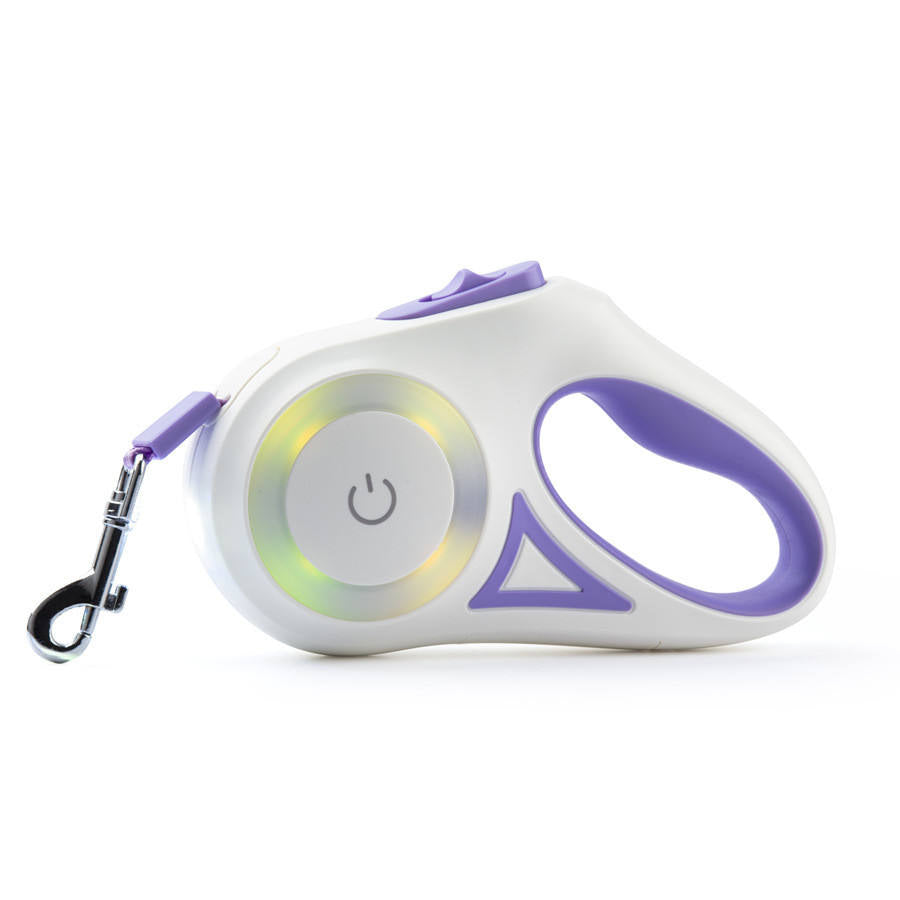 LED Retractable Dog Leash