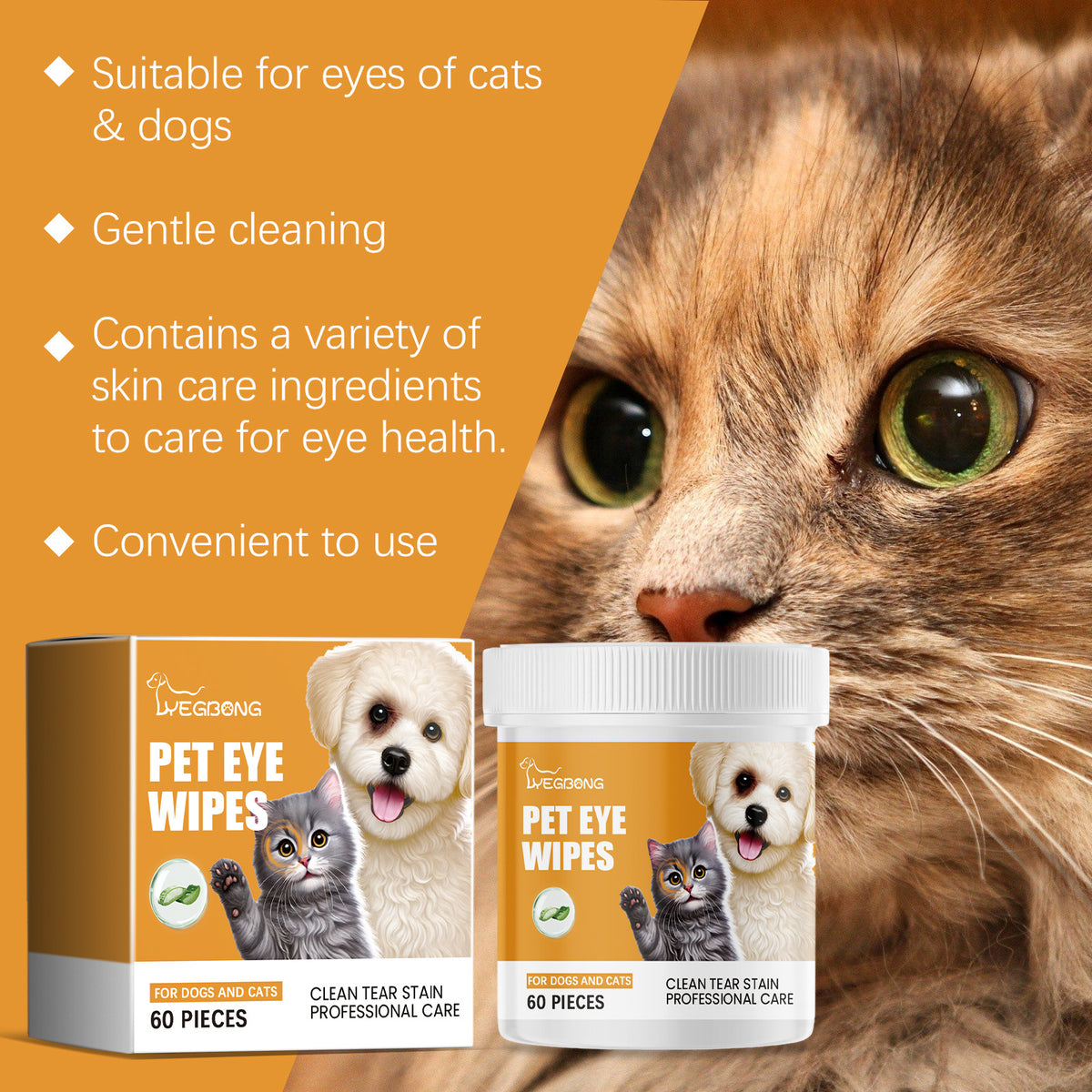 Paw Gentle Eye Cleaning Wipes
