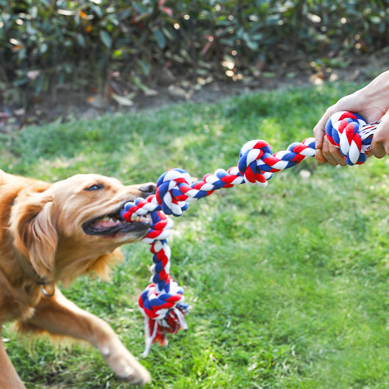 Paw Durable Chew Cotton Rope Five-Knot