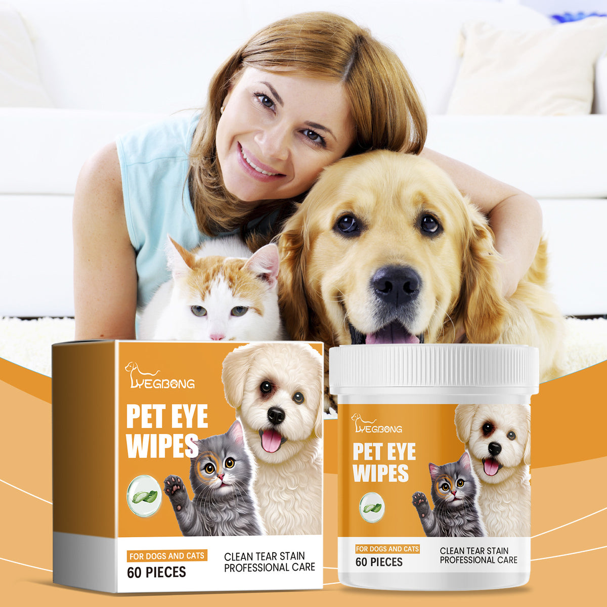 Paw Gentle Eye Cleaning Wipes