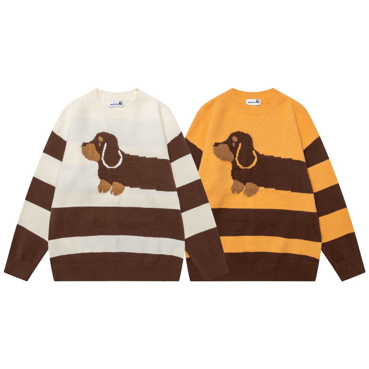 Cozy Sausage Dog Knit Sweater