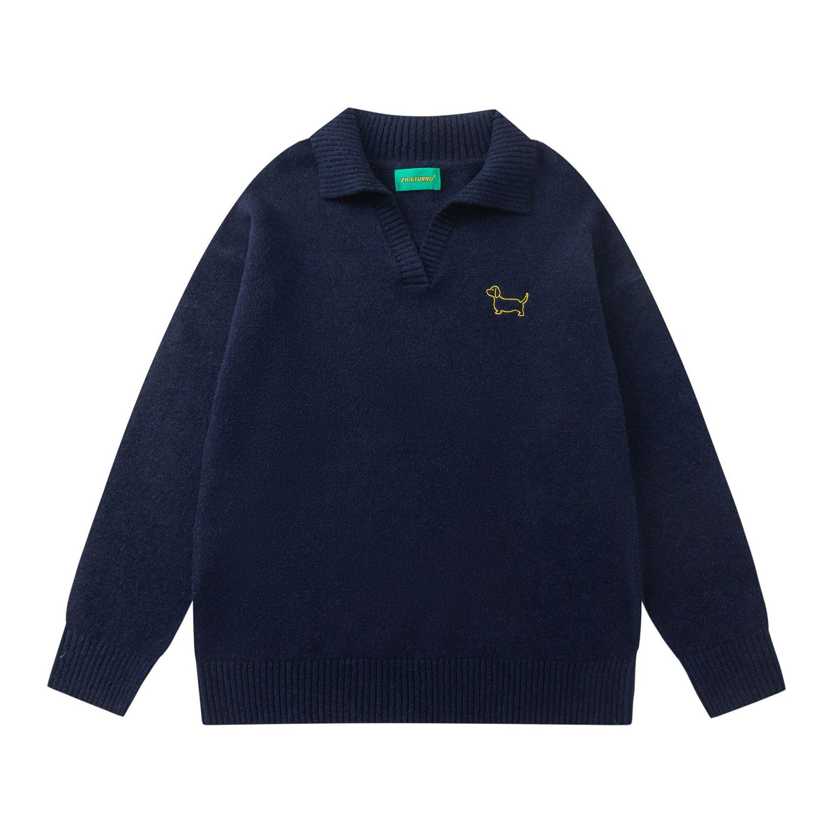 Paw Embroidered Companion Sweater