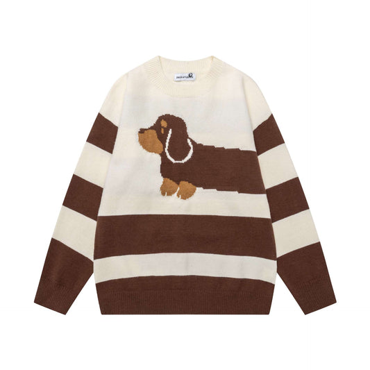 Cozy Sausage Dog Knit Sweater