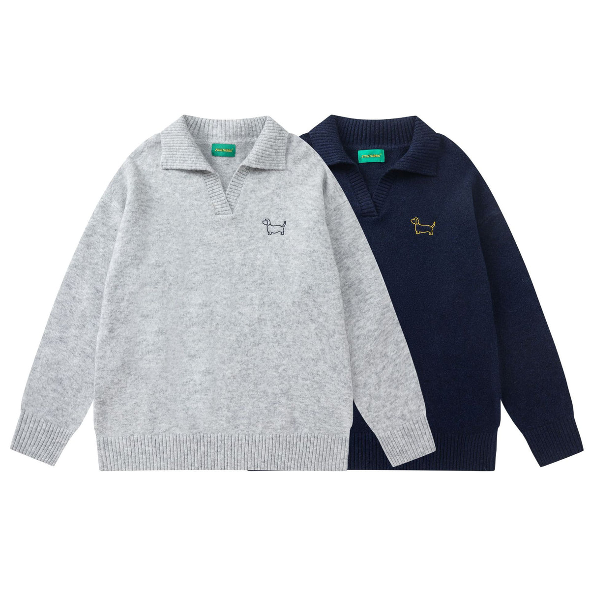 Paw Embroidered Companion Sweater