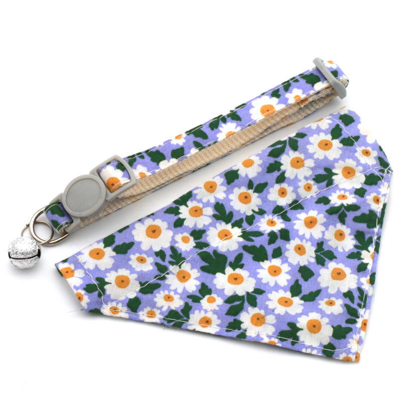 Daisy Floral Paw Bandana