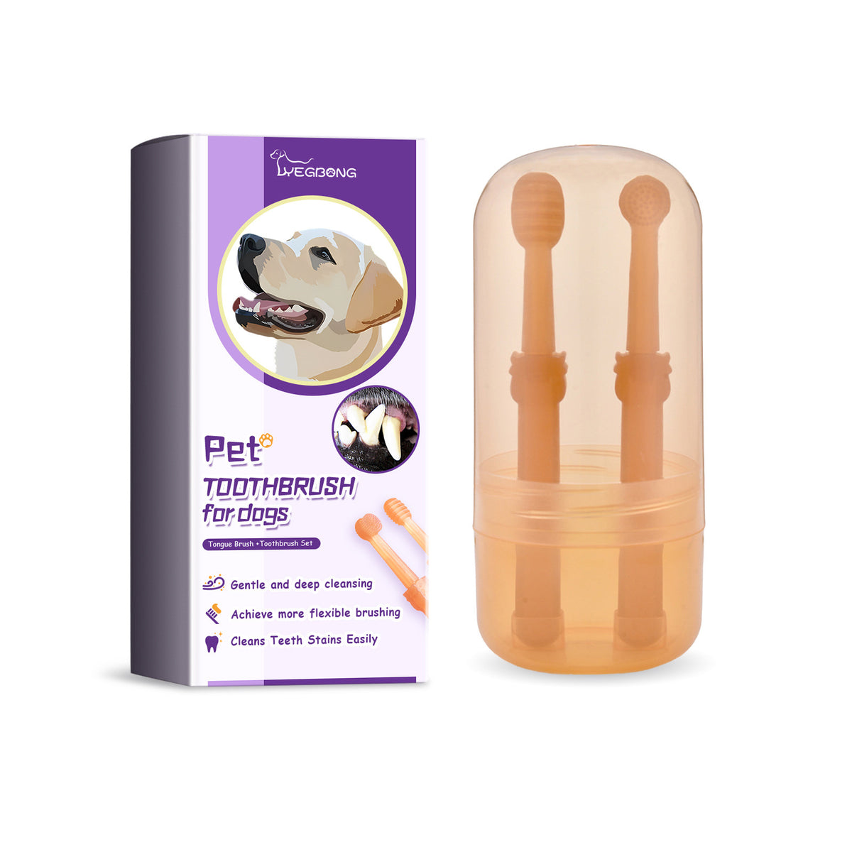 Paw Dental Brush Set
