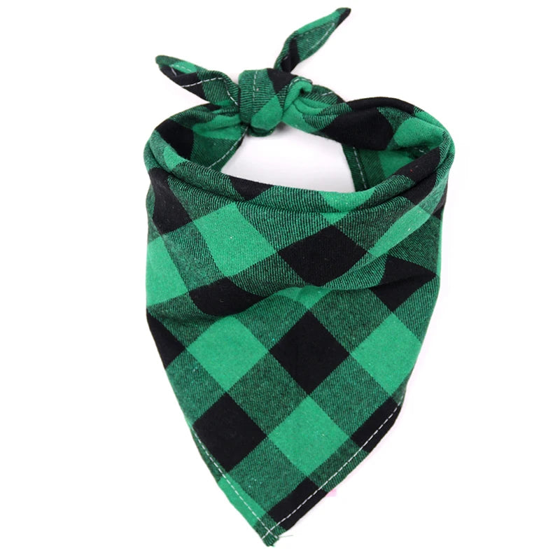 Classic Plaid Paw Bandana