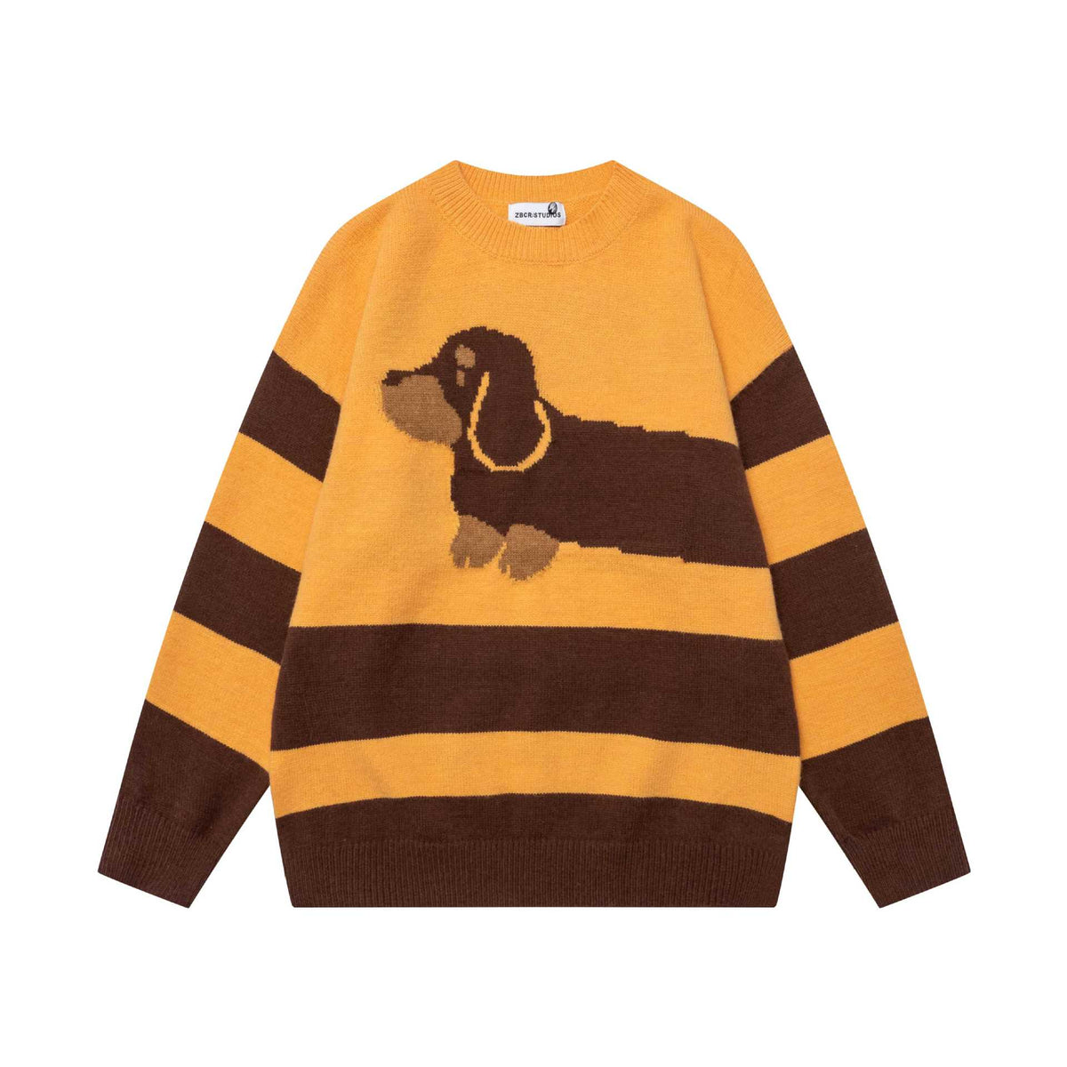 Cozy Sausage Dog Knit Sweater