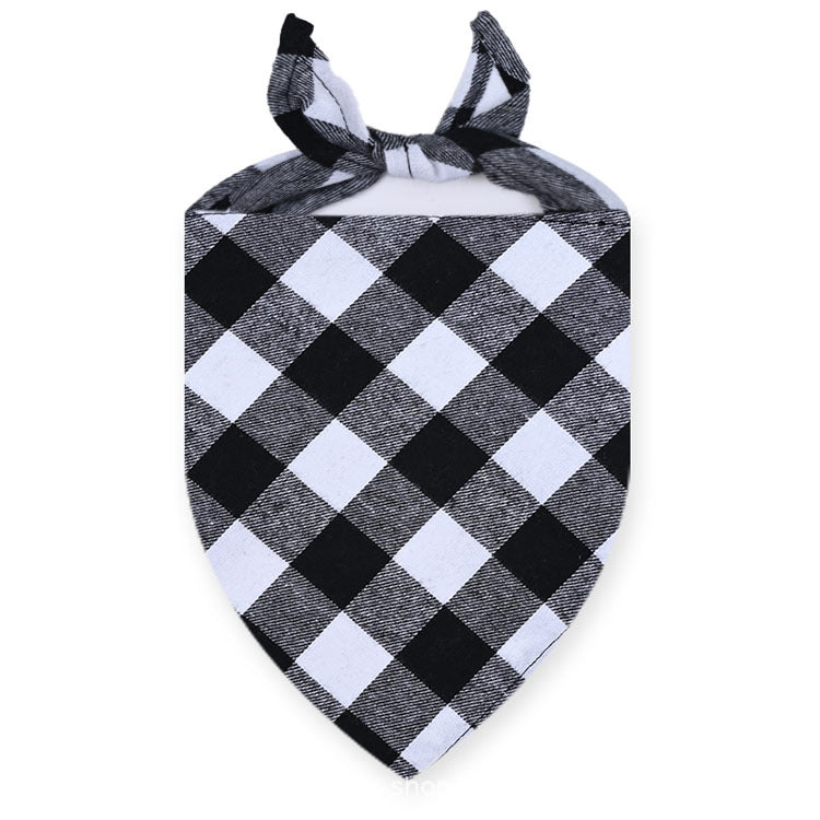 Classic Plaid Paw Bandana