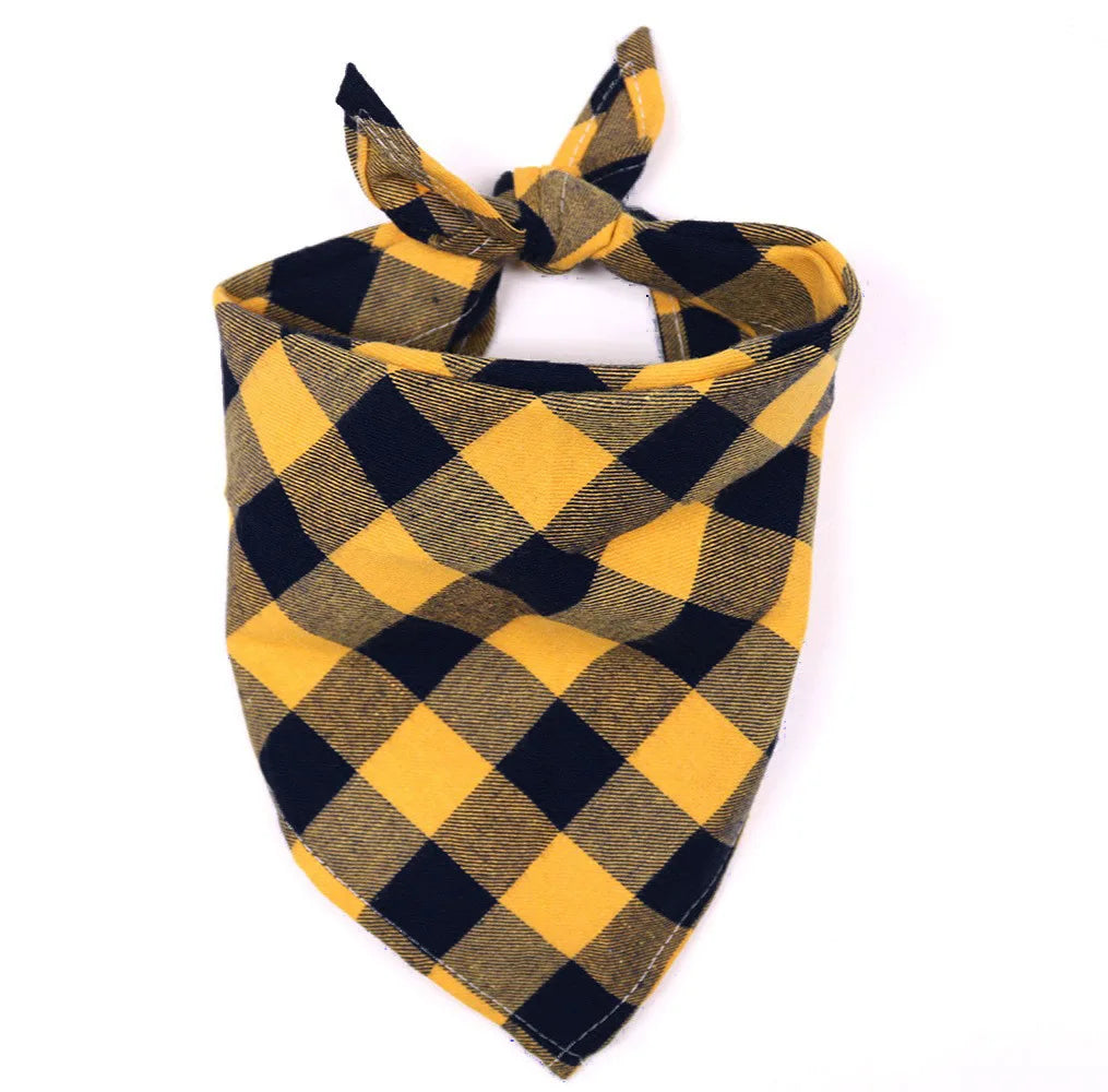 Classic Plaid Paw Bandana