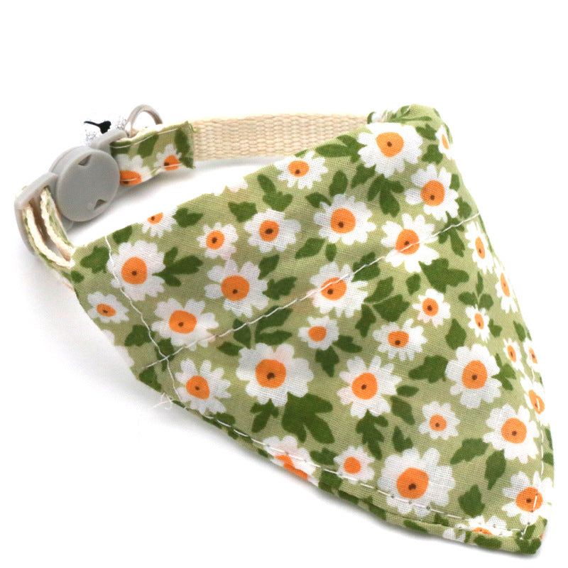 Daisy Floral Paw Bandana