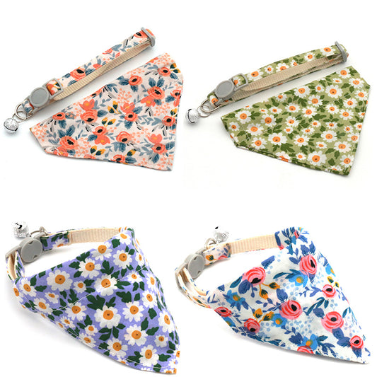 Daisy Floral Paw Bandana