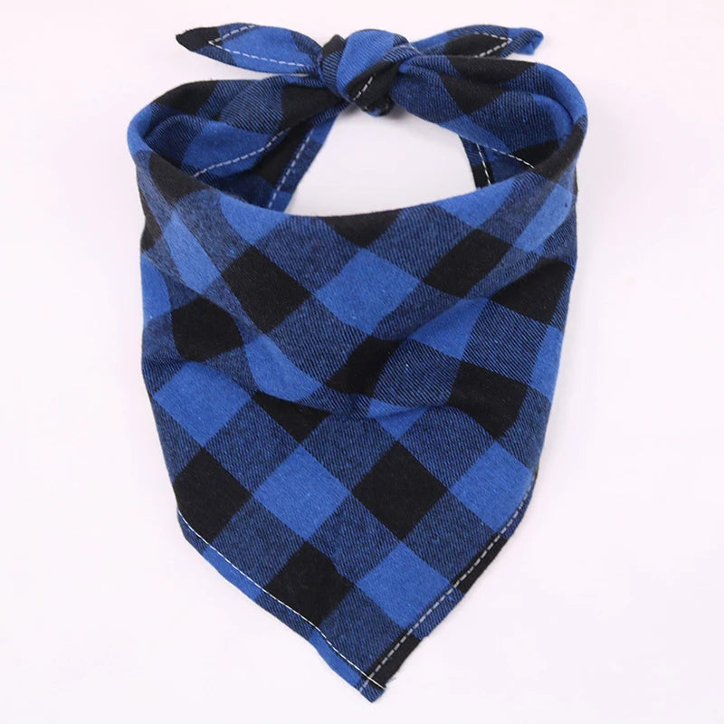 Classic Plaid Paw Bandana