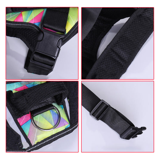 Reflective Dog Harness & Leash