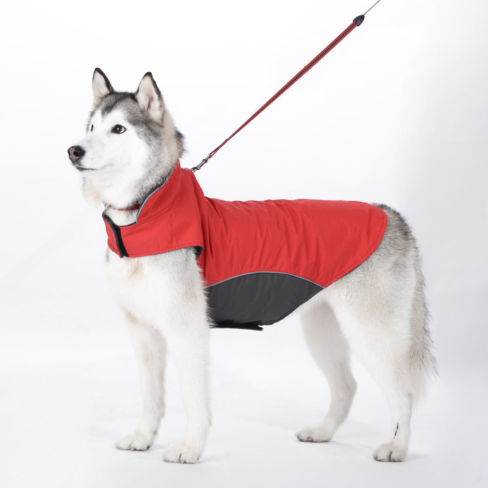 Autumn Models Medium And Large Dogs Golden Retriever Pet Clothes Jacket Vest Jacket Dog Clothes