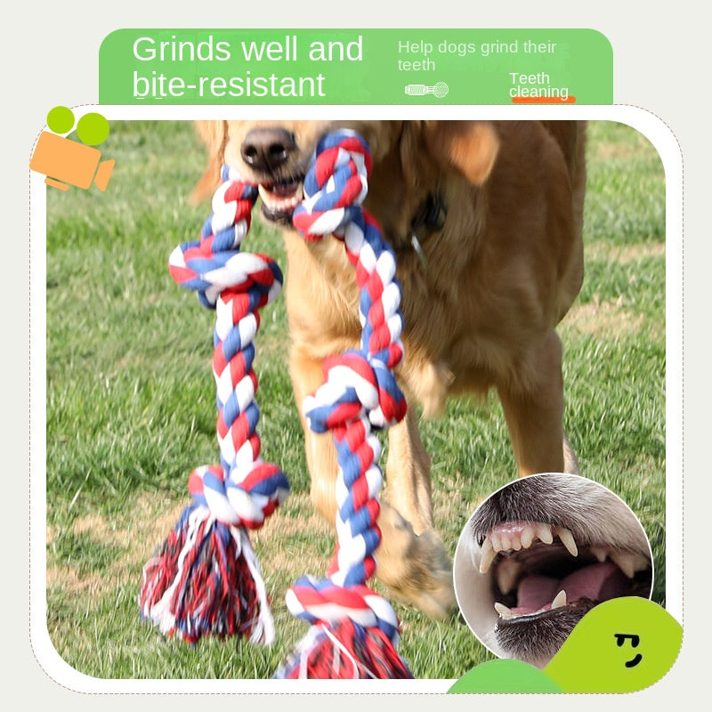 Paw Durable Chew Cotton Rope Five-Knot