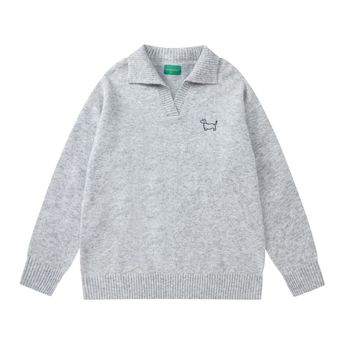 Paw Embroidered Companion Sweater