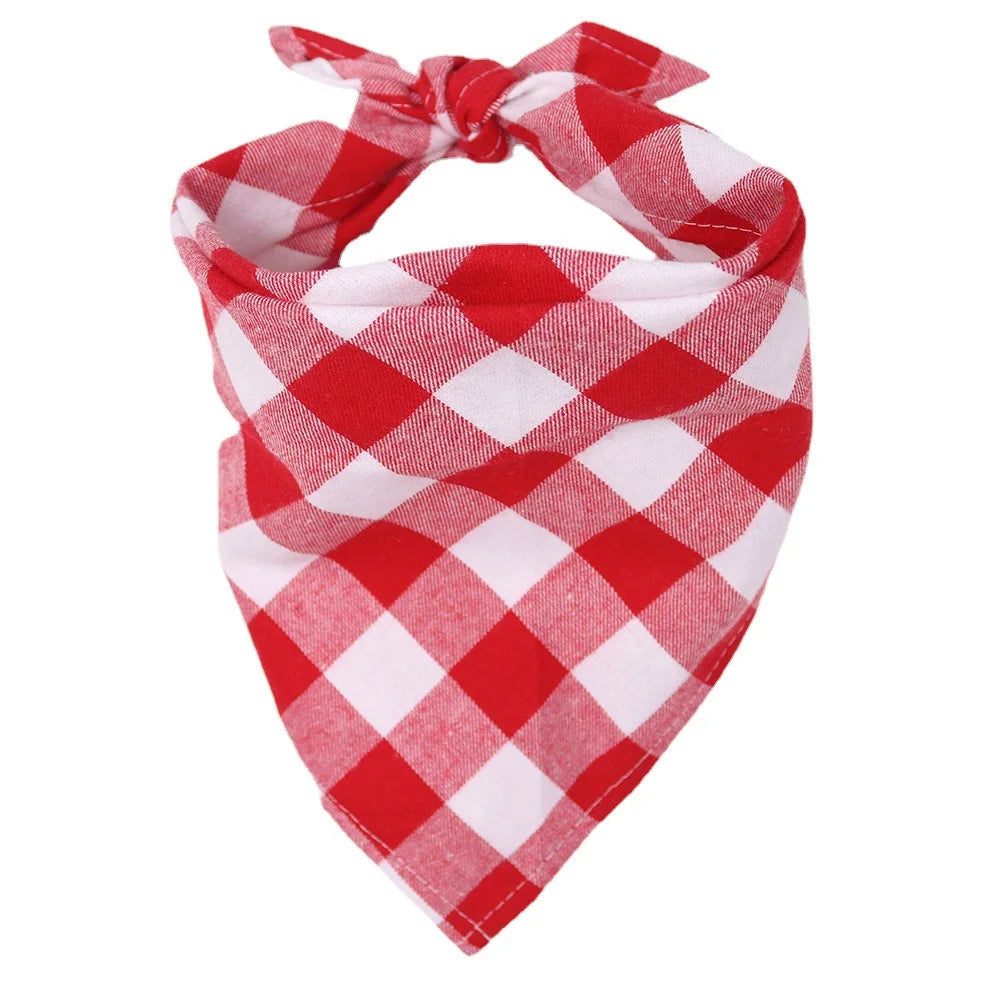 Classic Plaid Paw Bandana