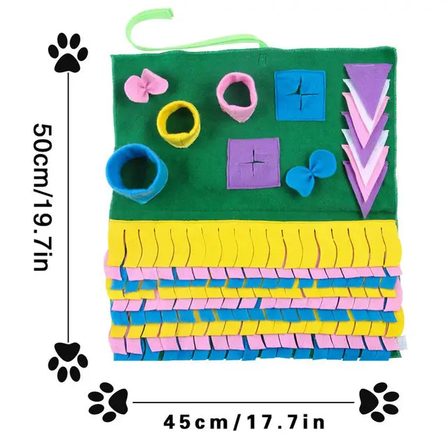 Interactive Paw Snuffle Mat