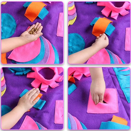 Interactive Paw Snuffle Mat