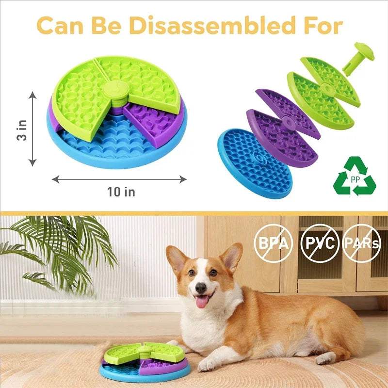 The Daily Calm Bowl taken apart into three pieces for easy cleaning