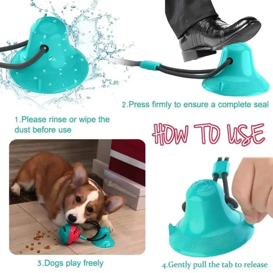 Interactive Suction Tug Toy